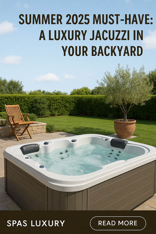 Summer 2025 Must-Have: A Luxury Jacuzzi in Your Backyard
