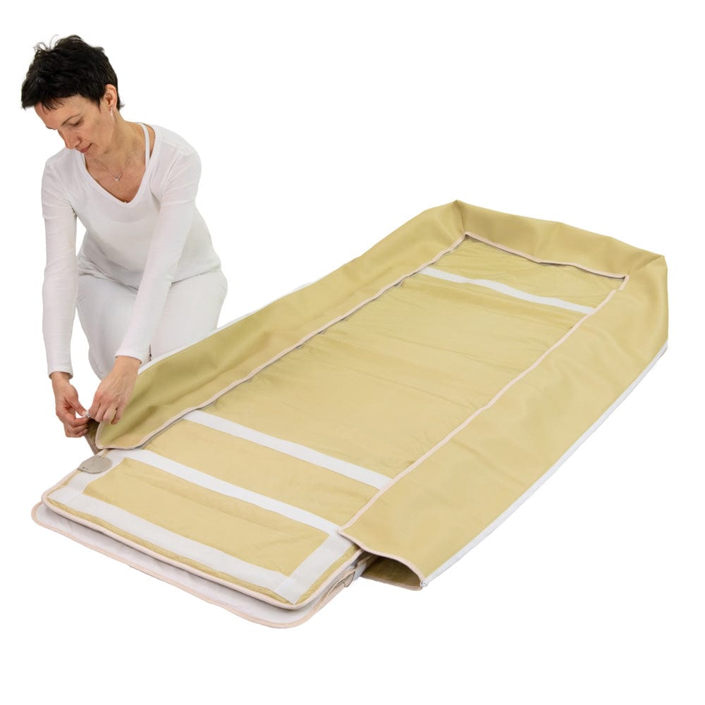 Healthy Line Massage Stone Warmers 360 Wrap Set™ Platinum & SOFT Full Pro PLUS 7428 - Photon Advanced PEMF InfraMat Pro®