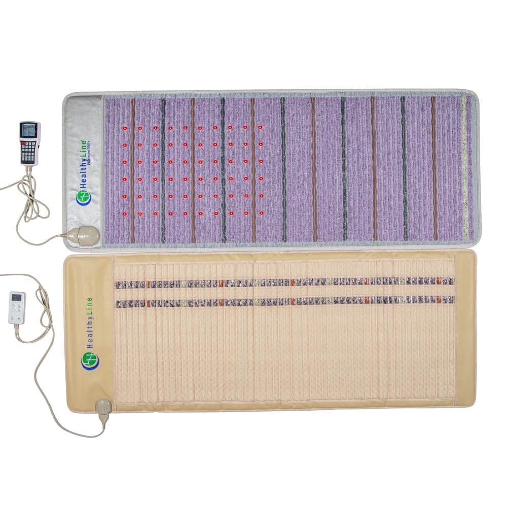 Healthy Line Massage Stone Warmers 360 Wrap Set™ Platinum & SOFT Full Pro PLUS 7428 - Photon Advanced PEMF InfraMat Pro®