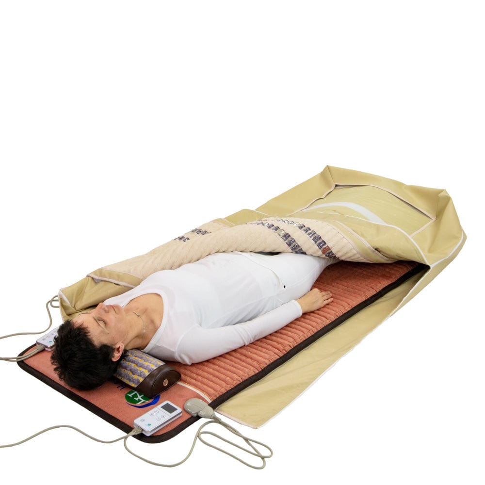 Healthy Line Massage Stone Warmers 360 Wrap Set™ TAO & SOFT Full 7224 - PEMF Inframat Pro®