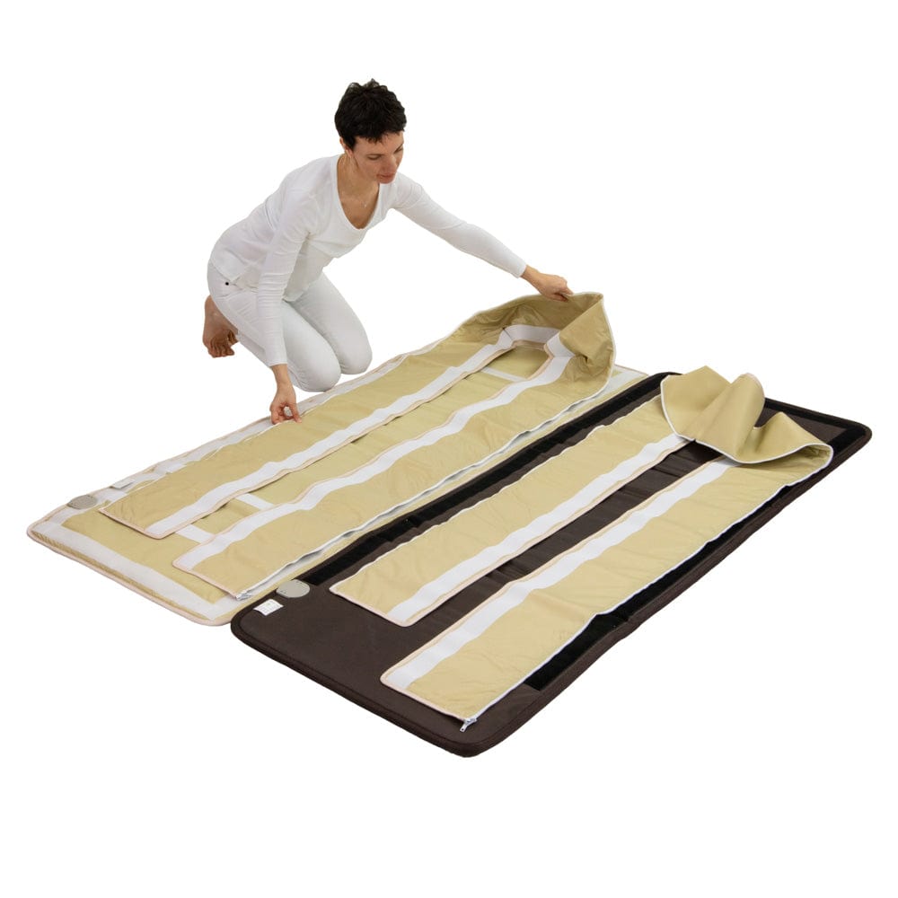 Healthy Line Massage Stone Warmers 360 Wrap Set™ TAO & SOFT Full 7224 - PEMF Inframat Pro®