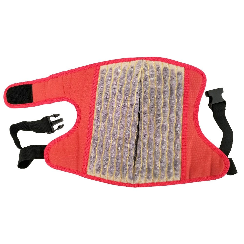 Healthy Line Massage Stone Warmers Amethyst One-Shoulder Pad Soft InfraMat Pro®