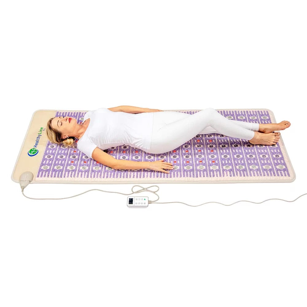 Healthy Line Massage Stone Warmers TAJ-Mat™ Large 8030 Firm - Photon PEMF (Right/Standard) Inframat Pro®