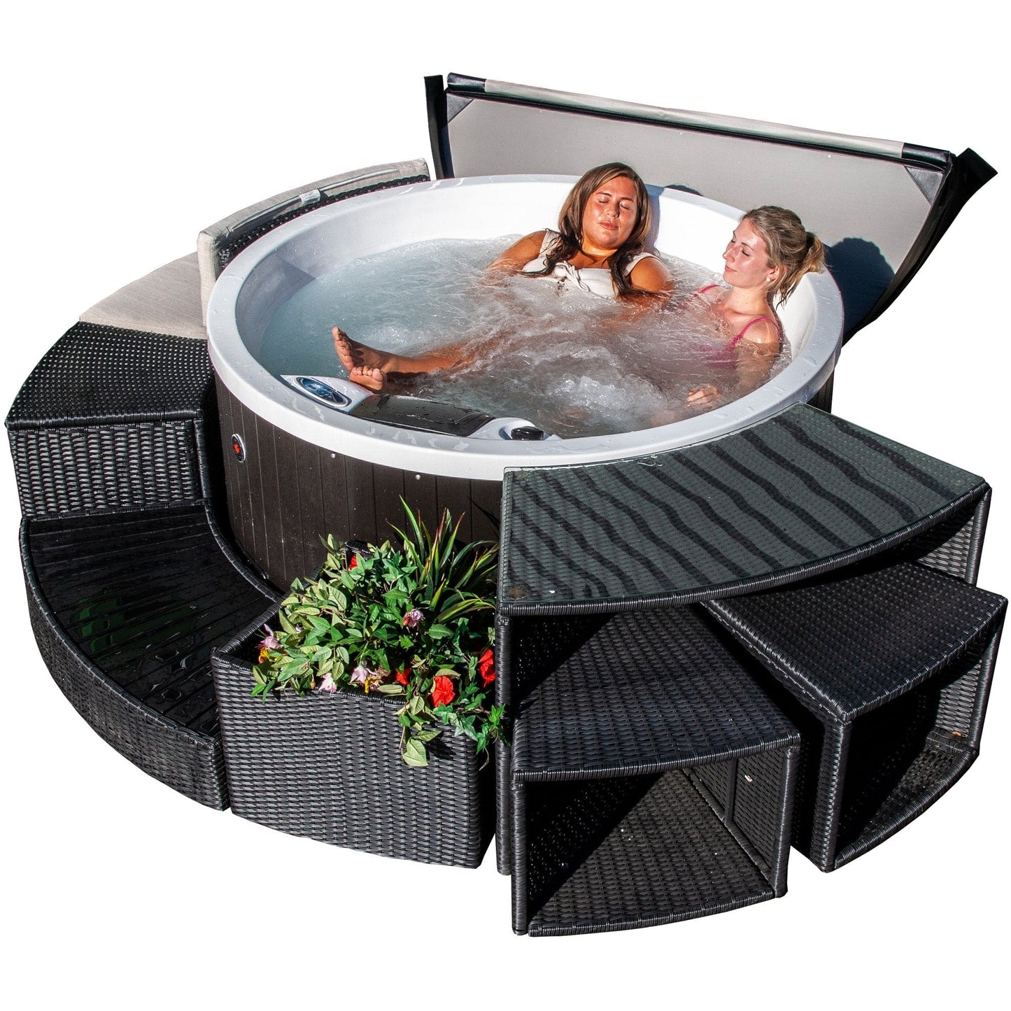 Portable Spas Portable Spas Okanagan 10 Jet 5 Person Spa