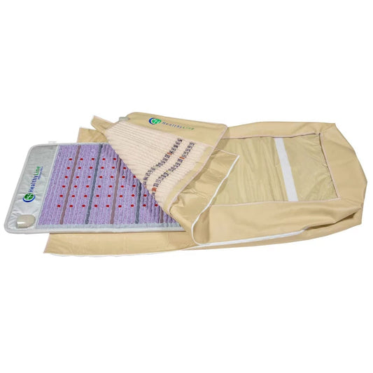 Healthy Line Massage Stone Warmers 360 Wrap Set™ Platinum & SOFT Full Pro PLUS 7428 - Photon Advanced PEMF InfraMat Pro®