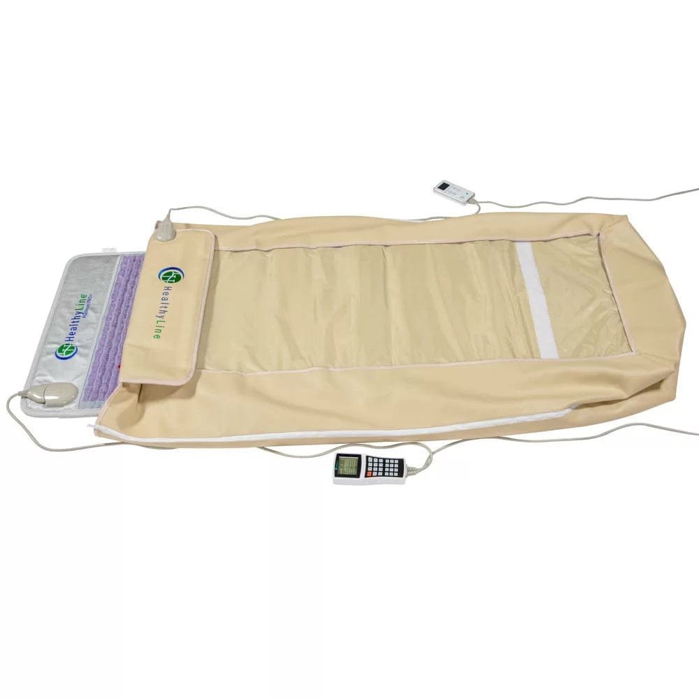 Healthy Line Massage Stone Warmers 360 Wrap Set™ Platinum & SOFT Full Pro PLUS 7428 - Photon Advanced PEMF InfraMat Pro®