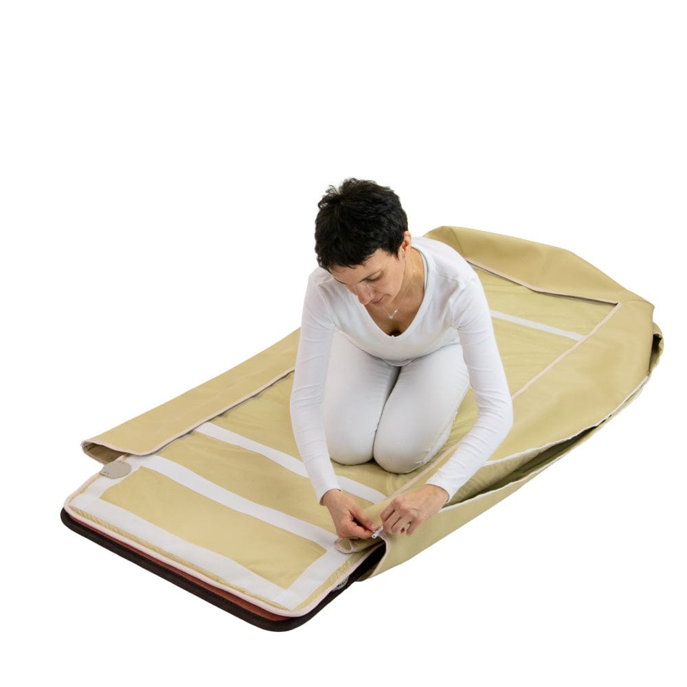 Healthy Line Massage Stone Warmers 360 Wrap Set™ TAO & SOFT Full 7224 - PEMF Inframat Pro®