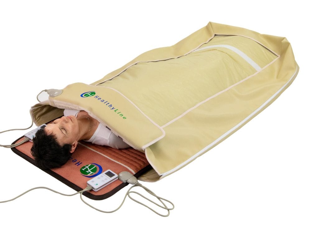 Healthy Line Massage Stone Warmers 360 Wrap Set™ TAO & SOFT Full 7224 - PEMF Inframat Pro®