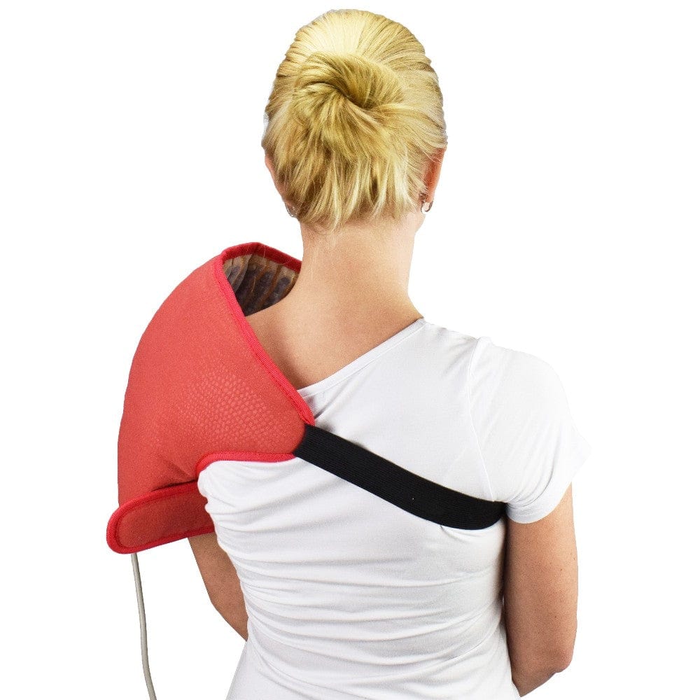 Healthy Line Massage Stone Warmers Amethyst One-Shoulder Pad Soft InfraMat Pro®