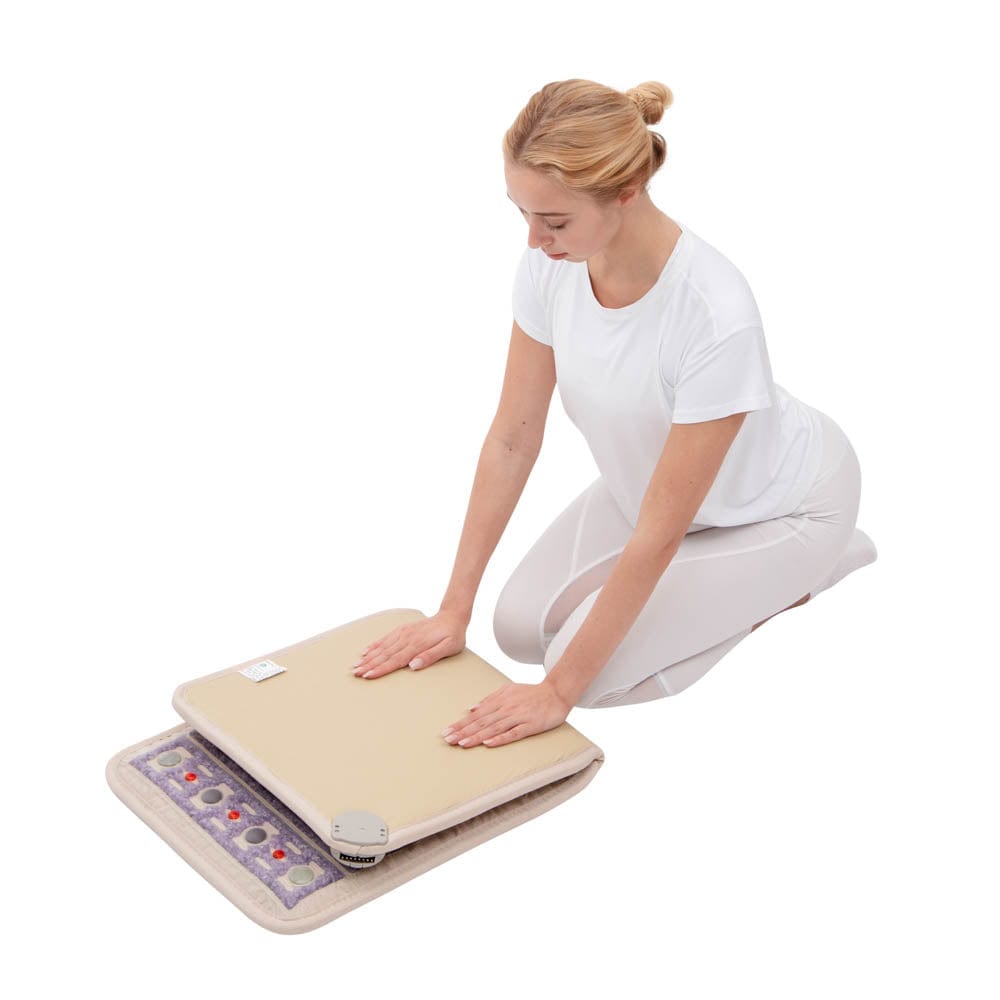 Healthy Line Massage Stone Warmers TAJ-Mat™ Chair 4018 Firm - Photon PEMF InfraMat Pro®