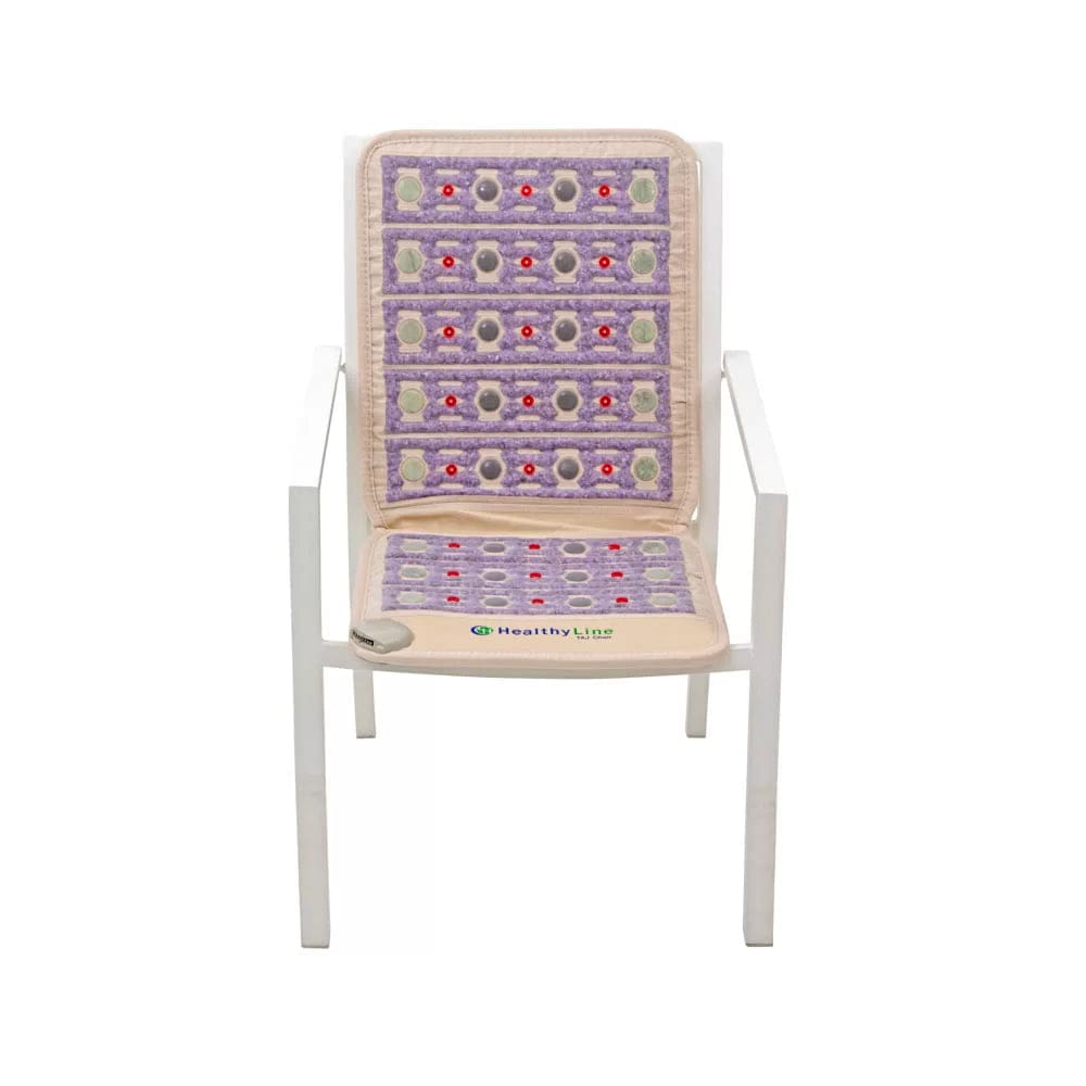 Healthy Line Massage Stone Warmers TAJ-Mat™ Chair 4018 Firm - Photon PEMF InfraMat Pro®
