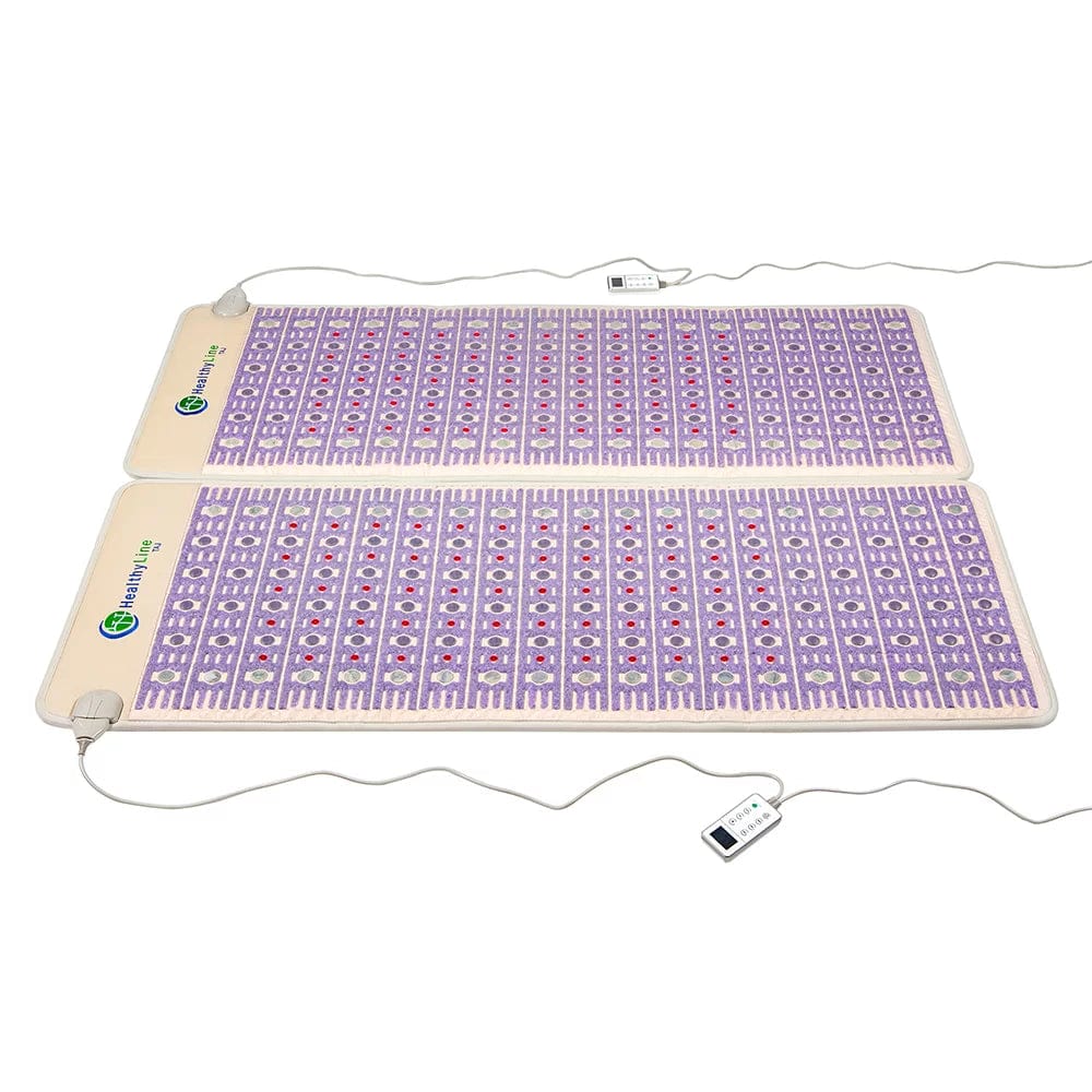 Healthy Line Massage Stone Warmers TAJ-Mat™ Queen 8060 Firm - Photon PEMF Split Inframat Pro®