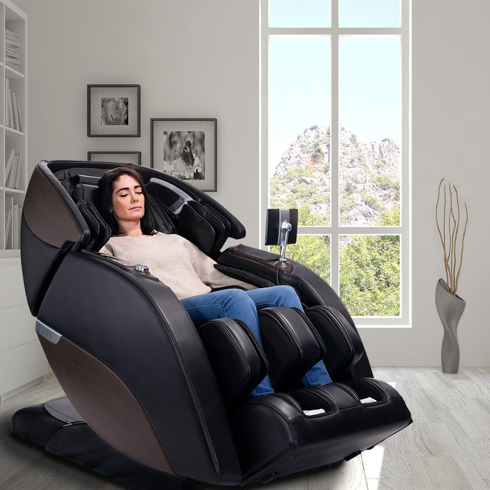 Kyota Massage Chairs Black Kyota Nokori M980 Syner-D Massage Chair