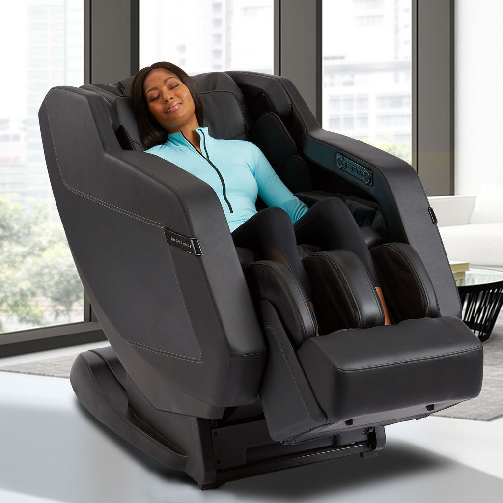 Sharper Image Massage Chairs Black Sharper Image Relieve 3D Massage Chair